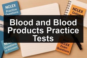 Blood and Blood Products Practice Tests