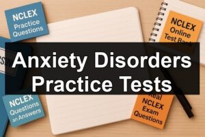 Anxiety Disorders Practice Tests