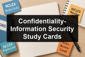 Confidentiality-Information Security Study Cards