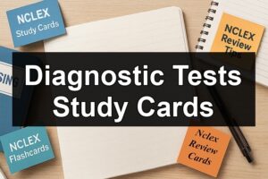 Diagnostic Tests Study Cards