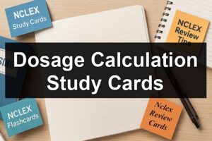 Dosage Calculation Study Cards
