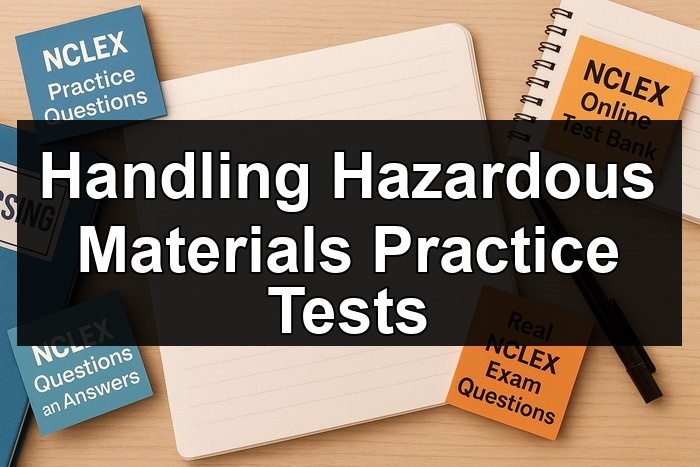Handling Hazardous Materials Practice Tests
