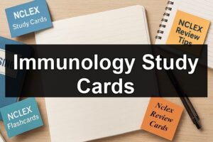 Immunology Study Cards
