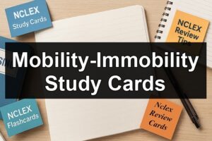 Mobility-Immobility Study Cards