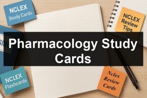Pharmacology Study Cards