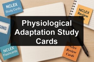Physiological Adaptation Study Cards