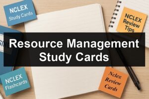 Resource Management Study Cards