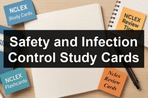 Safety and Infection Control Study Cards