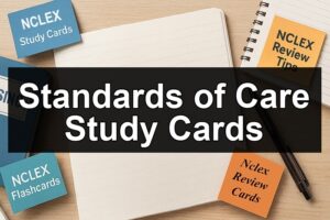 Standards of Care Study Cards