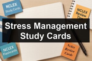 Stress Management Study Cards