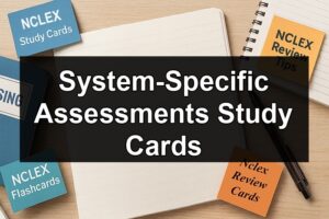 System-Specific Assessments Study Cards