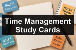 Time Management Study Cards
