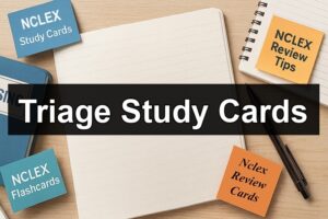 Triage Study Cards